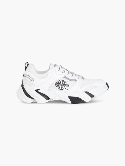 Calvin Klein Cipők HU012991 | Calvin Klein Chunky Női Sportcipő Világos Fehér